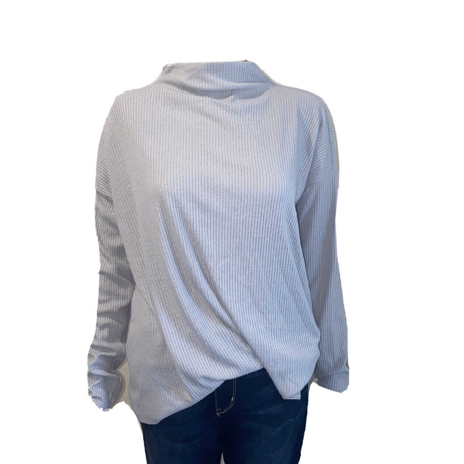 Lucky Brand Knit Mid Turtleneck Sweater Sz M Womens Long Sleeve New 59